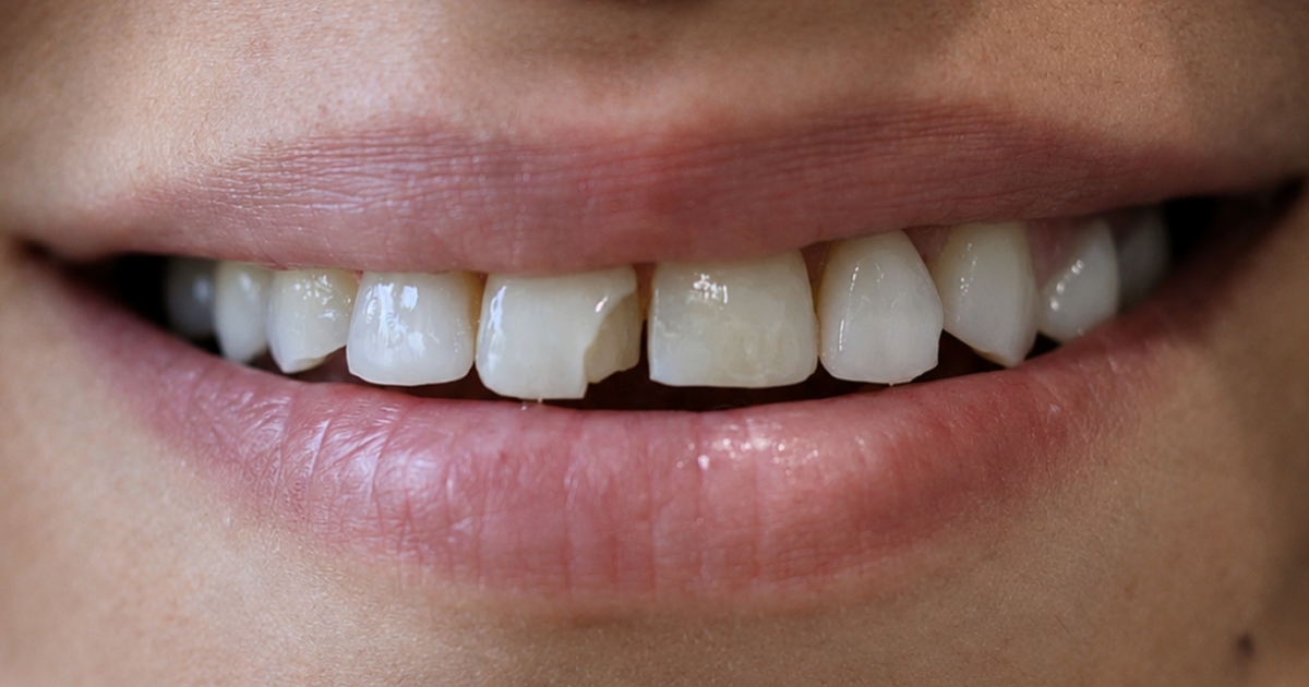 slightly chipped tooth — supporting image 1